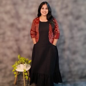Cotton Ajrakh Signature Dress